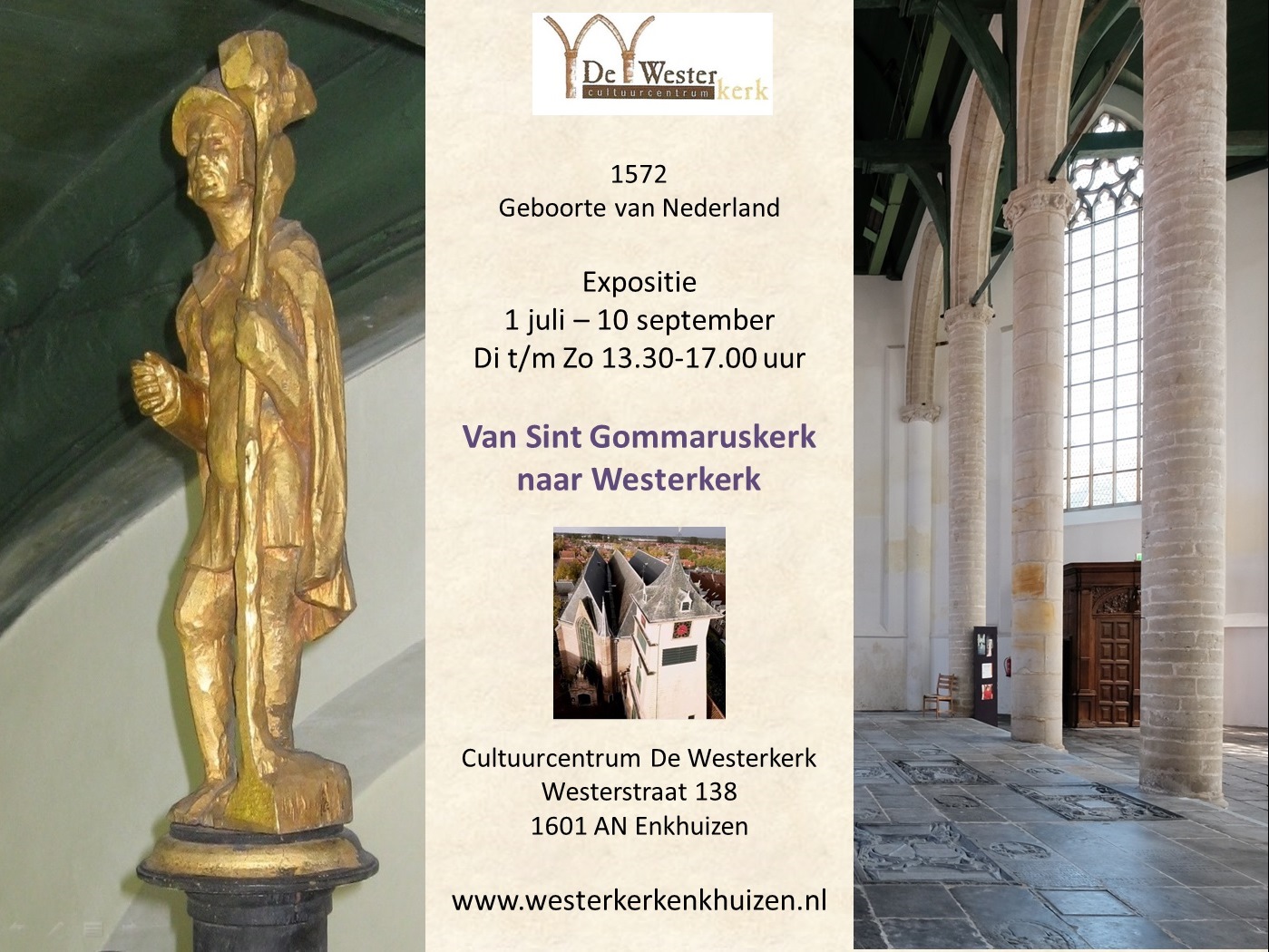 Van Sint Gommarus- naar Westerkerk